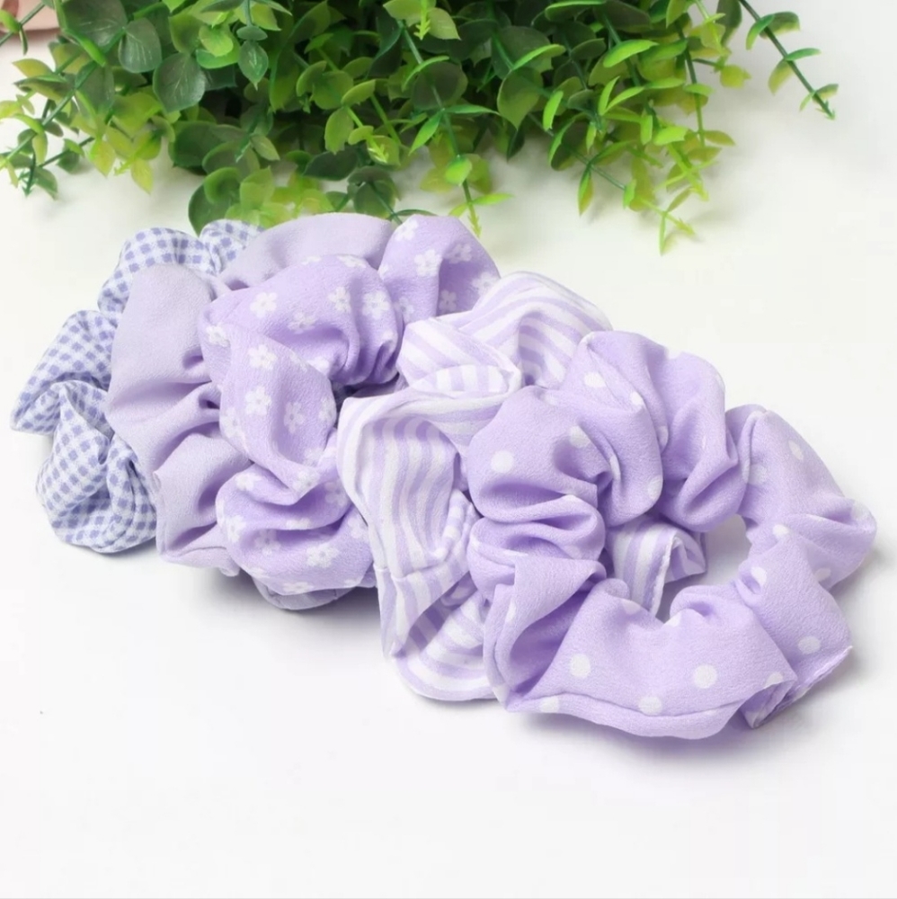 Purple Scrunchies Collection